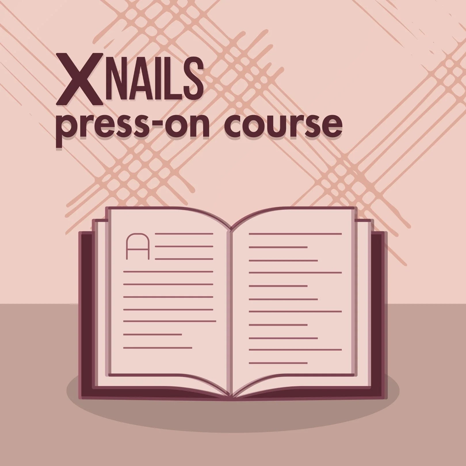 Digital lektion press-on naglar – XNails Press-On Course, lär dig gelémanikyr hemma