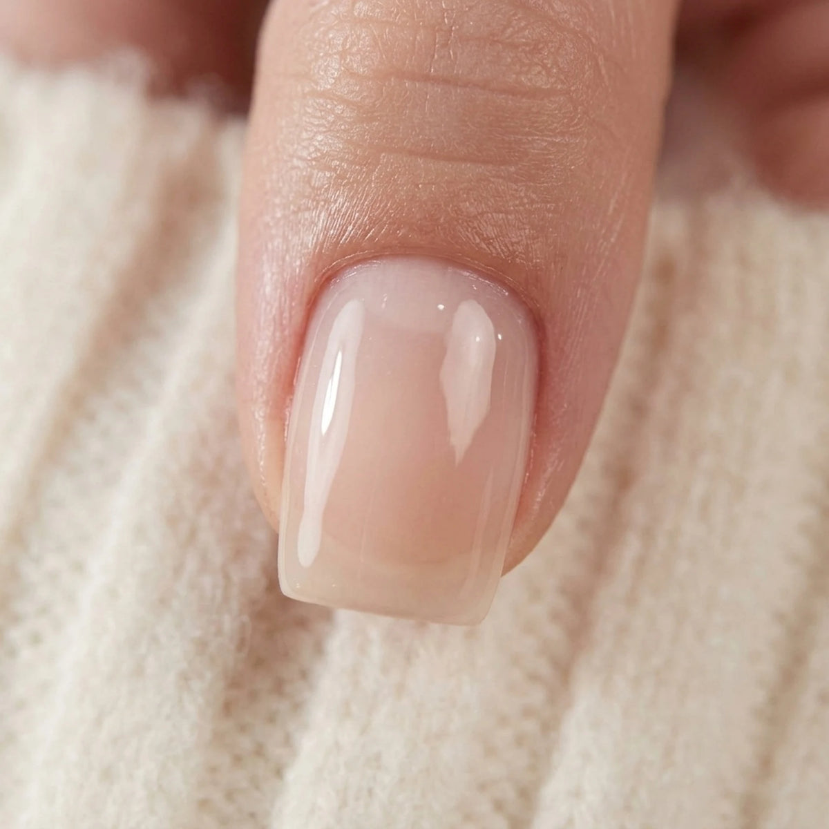 Faux ongles Heavenly Halo, gros plan sur la finition