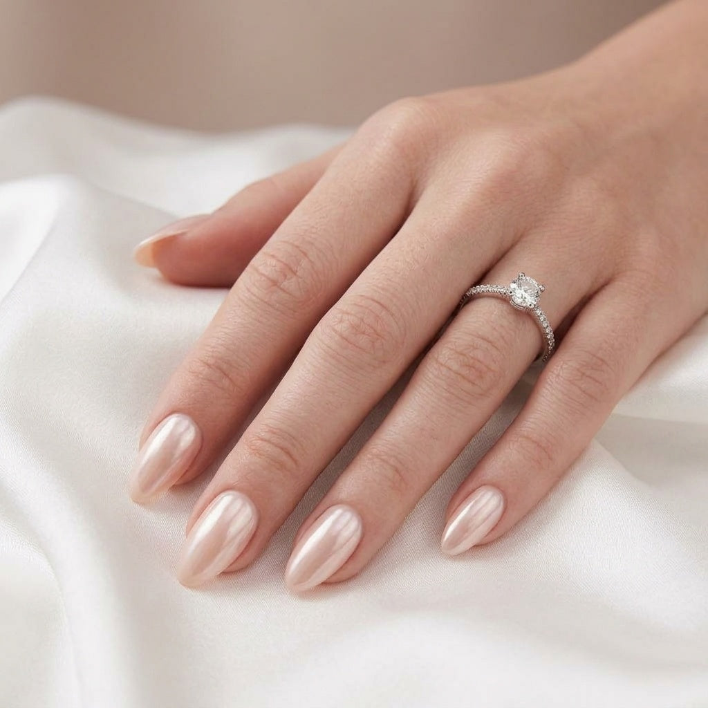 Heavenly Halo press-on naglar