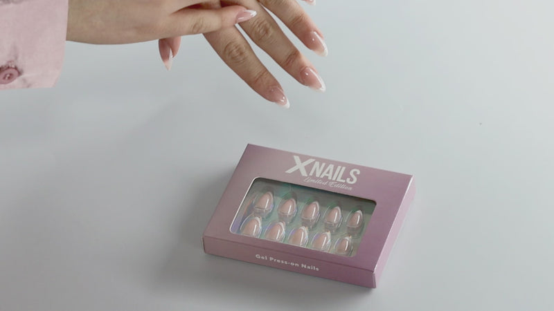 XNails banner video – press-on naglar i premium gelé från Sverige